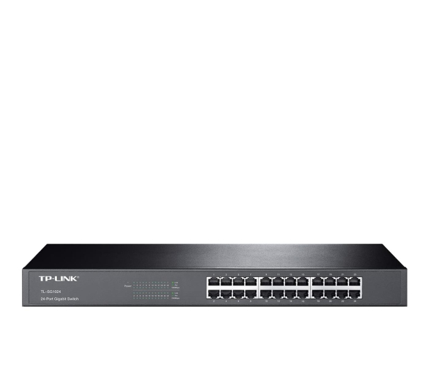 TP-Link 24p TL-SG1024 Rack (24x10/100/1000Mbit) - 46569 - zdjęcie